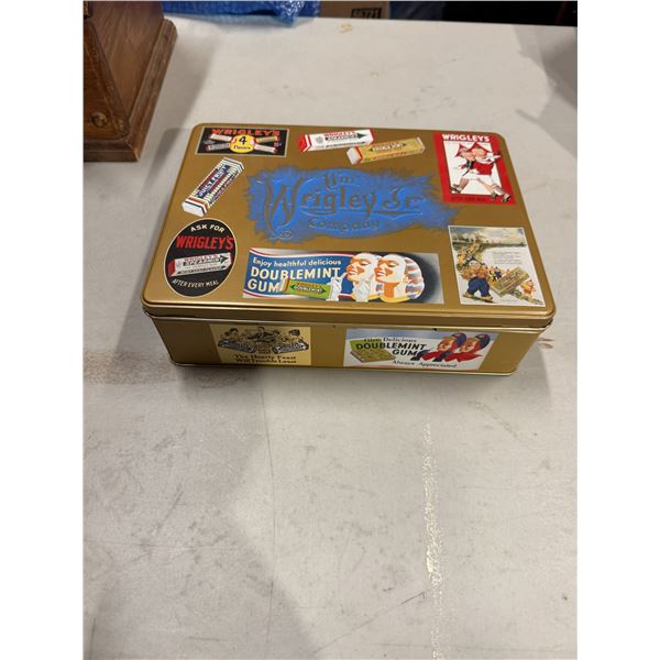 Wrigley's collectible tin
