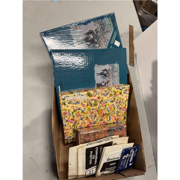 Photo albums photo corners