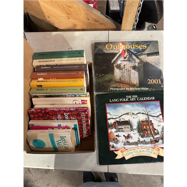Calendars and books