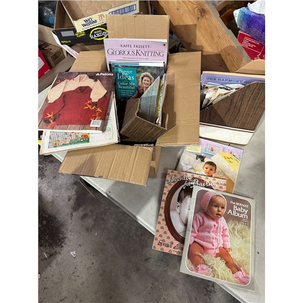 Crafting and knitting books