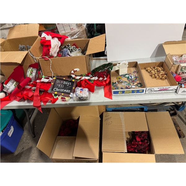 Lot of Christmas decor