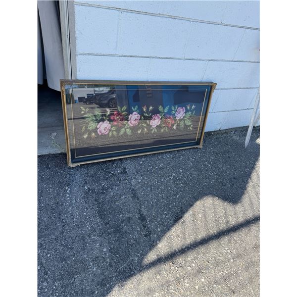 Handcrafted rose art
