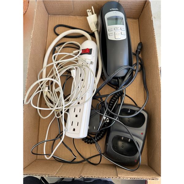 Phone and power cord