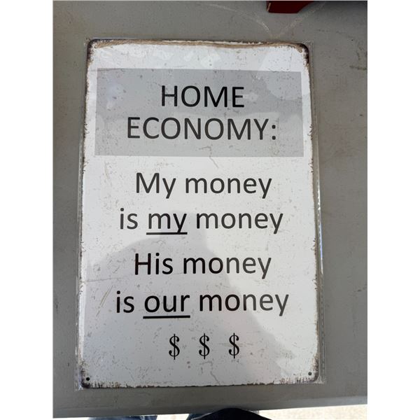 Home economy didn't sign