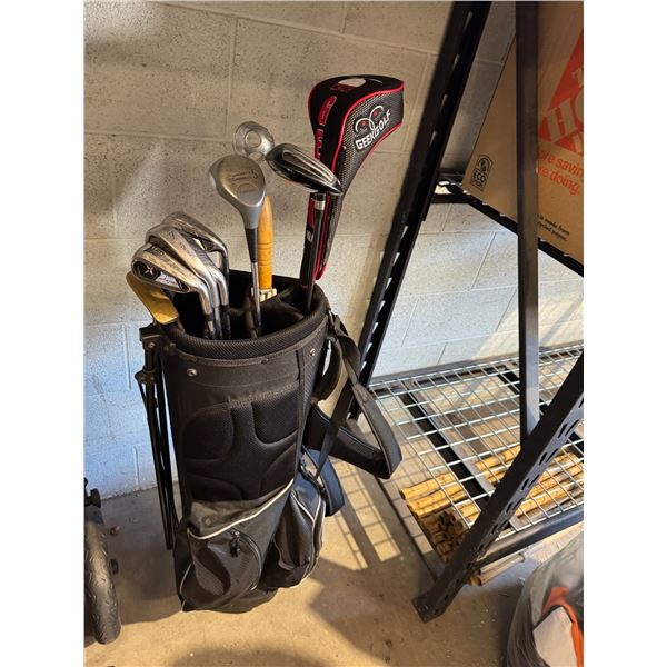 Set of men's golf clubs Greek driver grand custom irons 6–9+ wedge black bag comes with mis