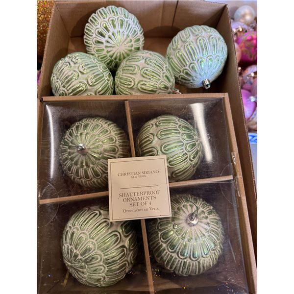 Christian Soriano Christmas ornaments