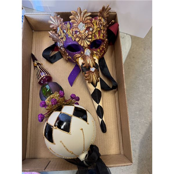Mask and ornament