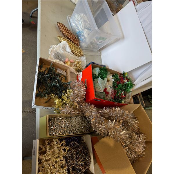 Christmas ornaments and decor