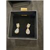 Image 2 : 14K Gold Plated 4.0ct  dangle earrings