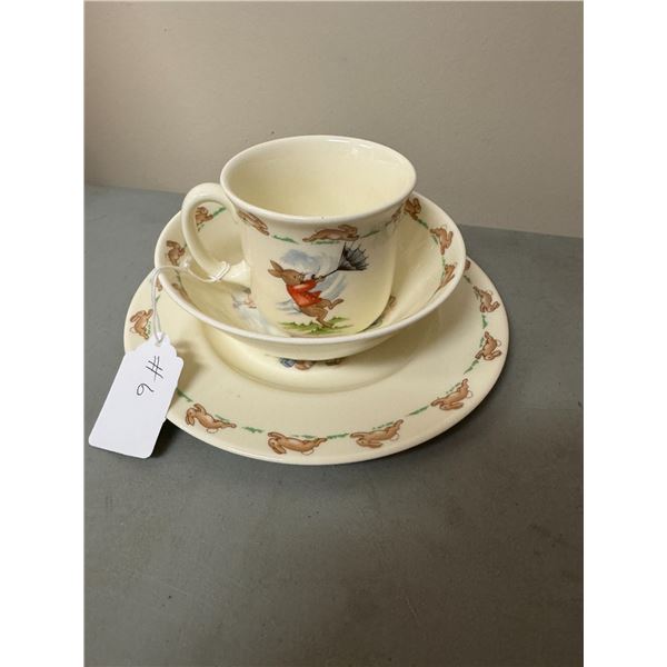 Royal Doulton "Bunnykins" Trio