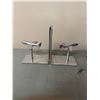 Image 1 : Aluminum airplane book ends