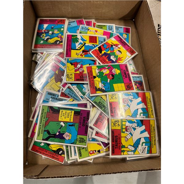 Vintage horrible horiscope cards