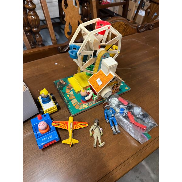Fisher Price and other vintage toys