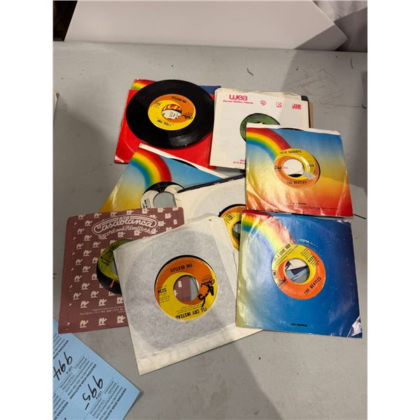 The Beatles 45's records