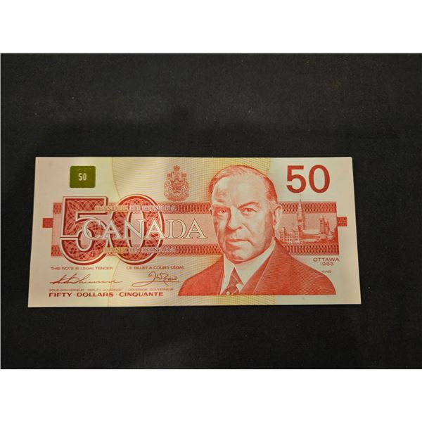 1988 $50 Canadian bill
