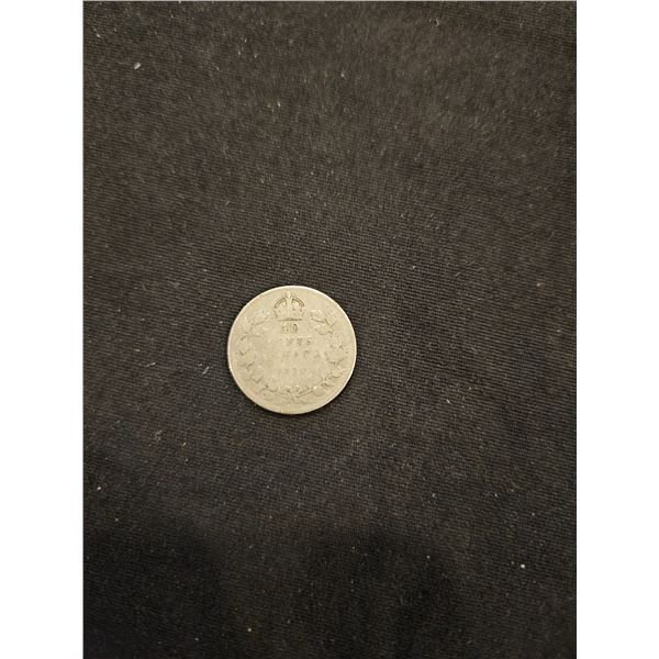 1910 Silver 25cents