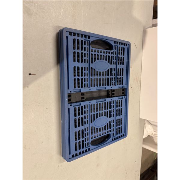 Folding crate