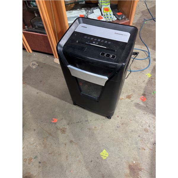 Professional series paper shredder, tested, and working