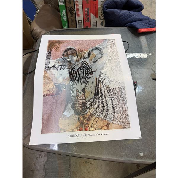 Ann Dillard art work un framed