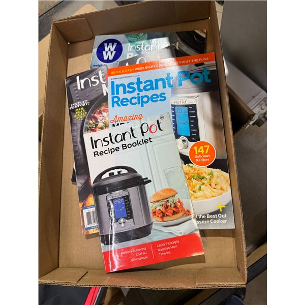 Insta pot recipe books