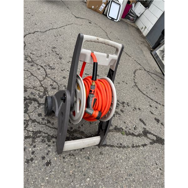Hose reel and hose