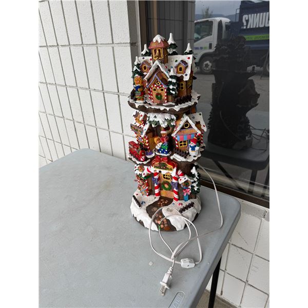 Gingerbread house Christmas decor not perfect