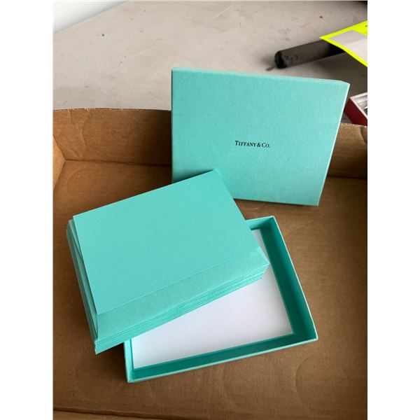 Tiffany & Co envelopes, and note cards