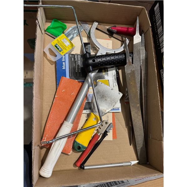 Files and other garage tools