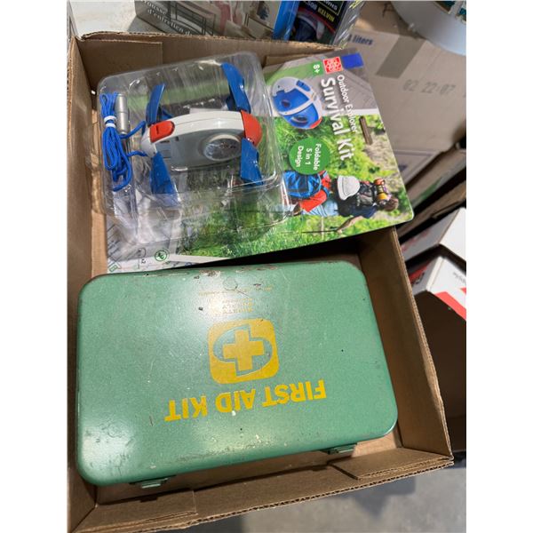 Survival kit in first aid kit