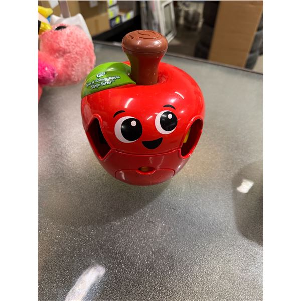 Leapfrog spin and change apple shape disorder