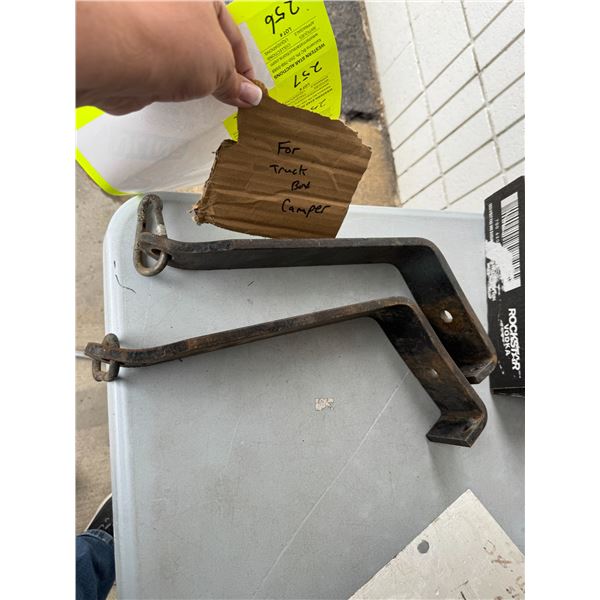 Brackets for Truck box camper