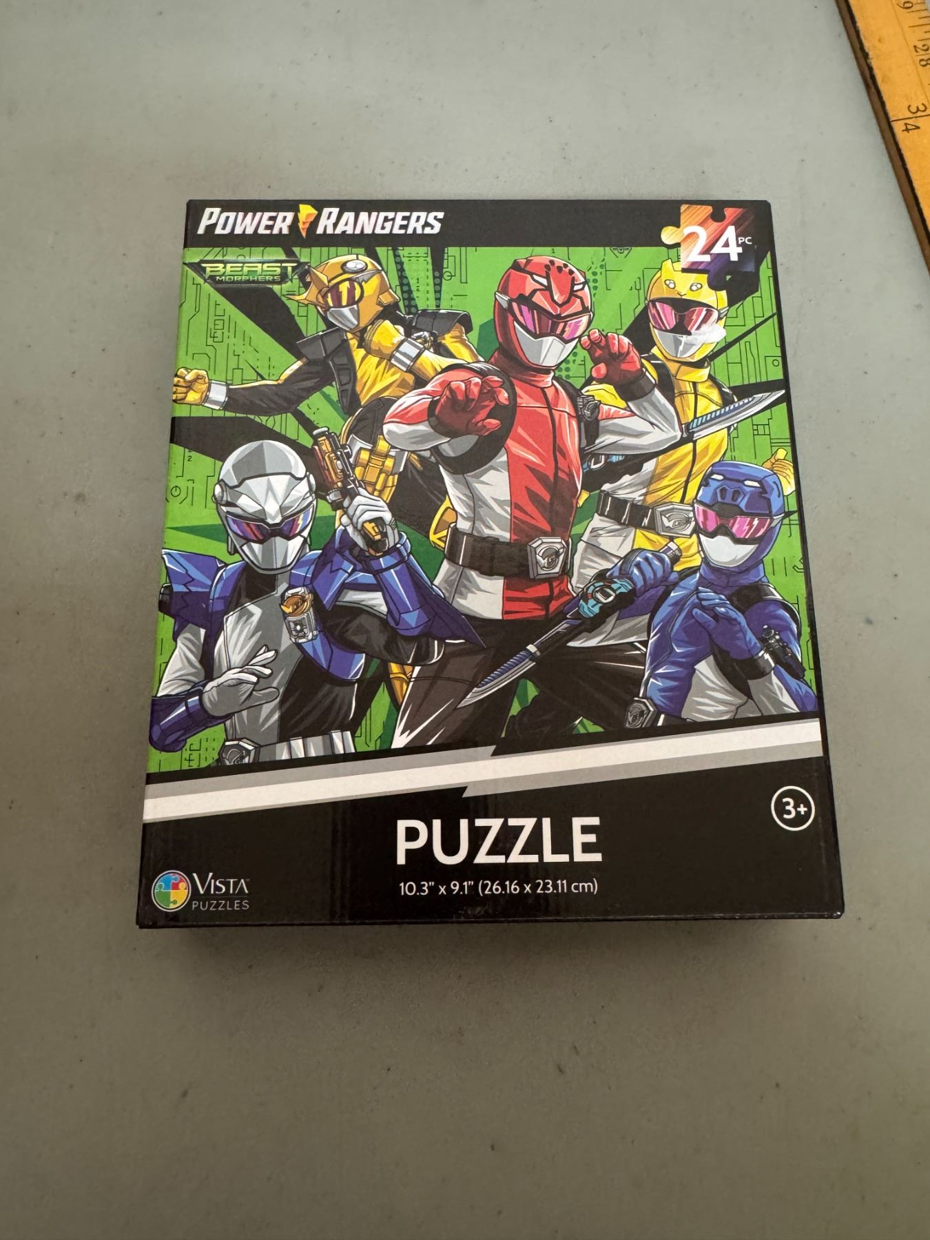 Power Ranger 25 Puzzle New Power Ranger puzzle