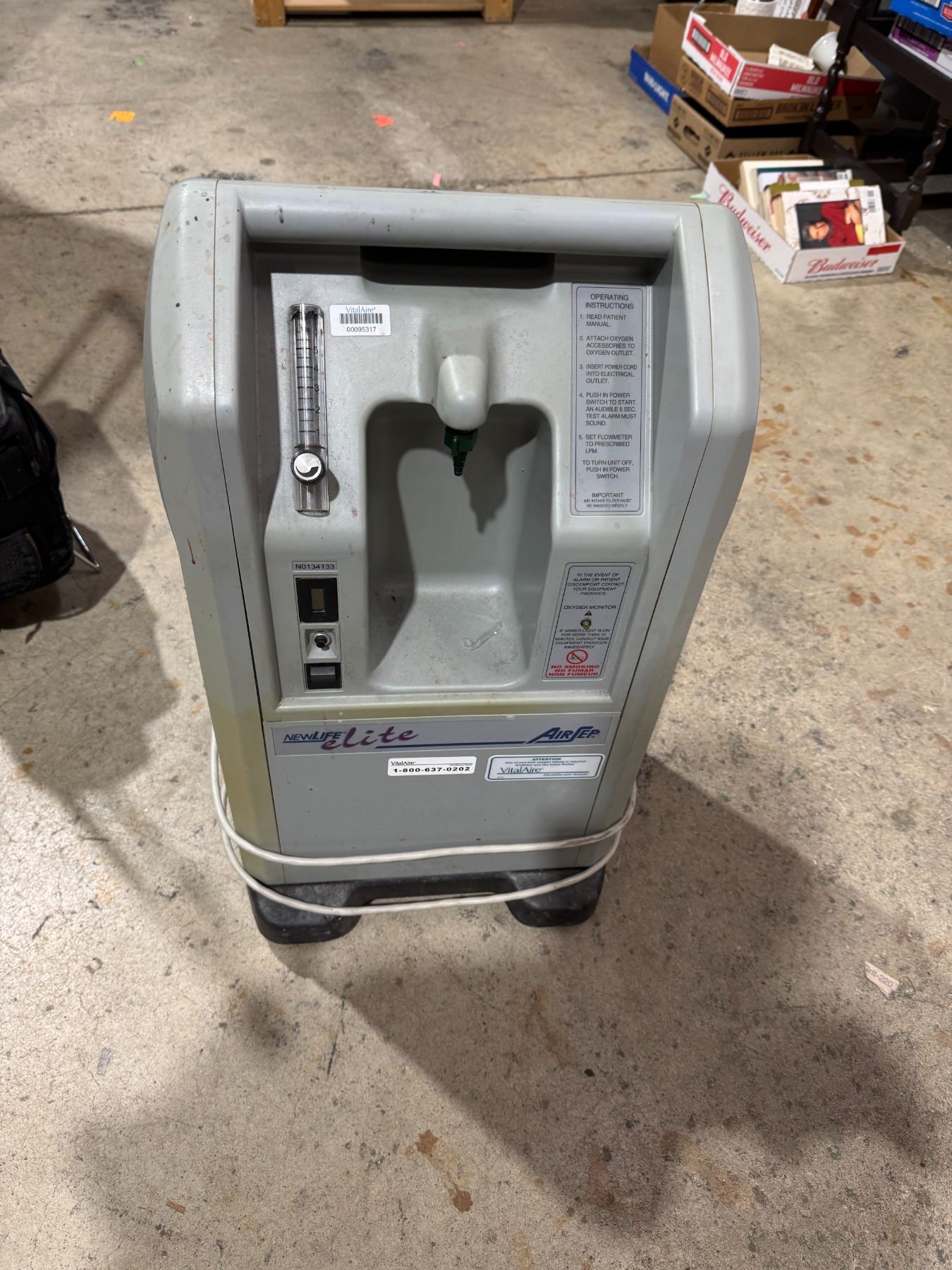 Oxygen machine
