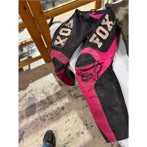 Fox dirtbike pants size 34