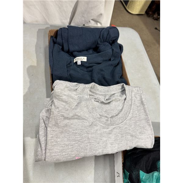 Extra large T-shirt and sweater