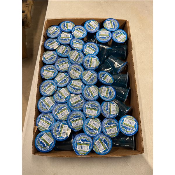 Blue raspberry Jell-O shooters
