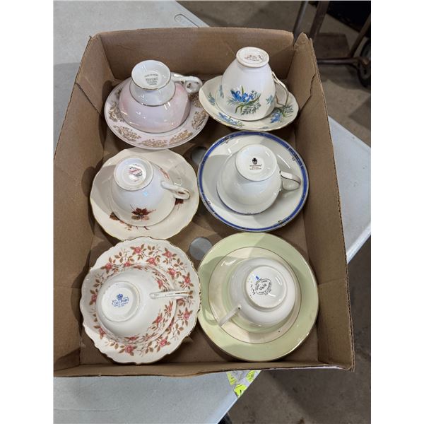 Tea cups and saucers