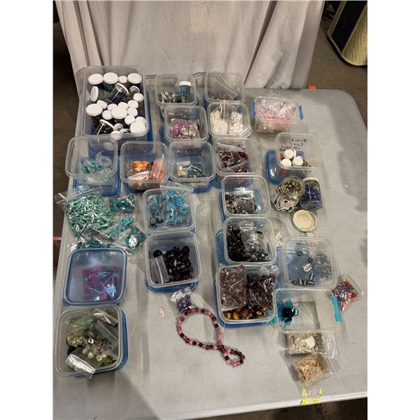 Assorted beads