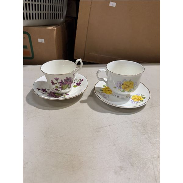 Tea cups and , saucers