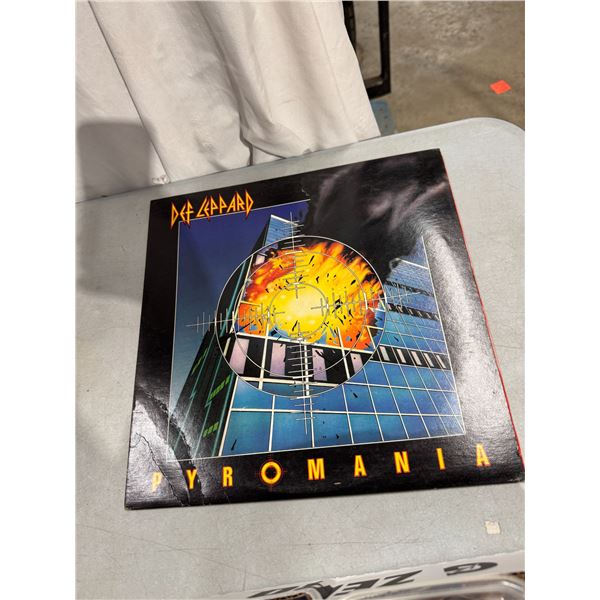 Def Leppard pyromania record