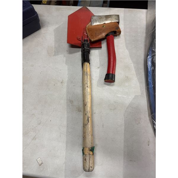 Shovel and ax