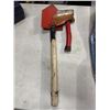 Image 1 : Shovel and ax