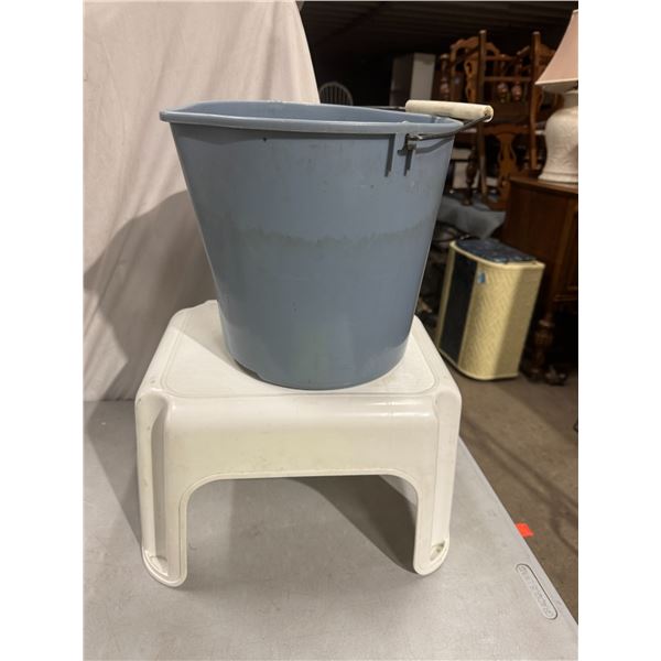 Stool and bucket