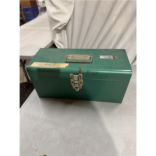 Beach, toolbox, and content