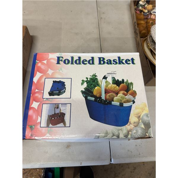 Folded basket