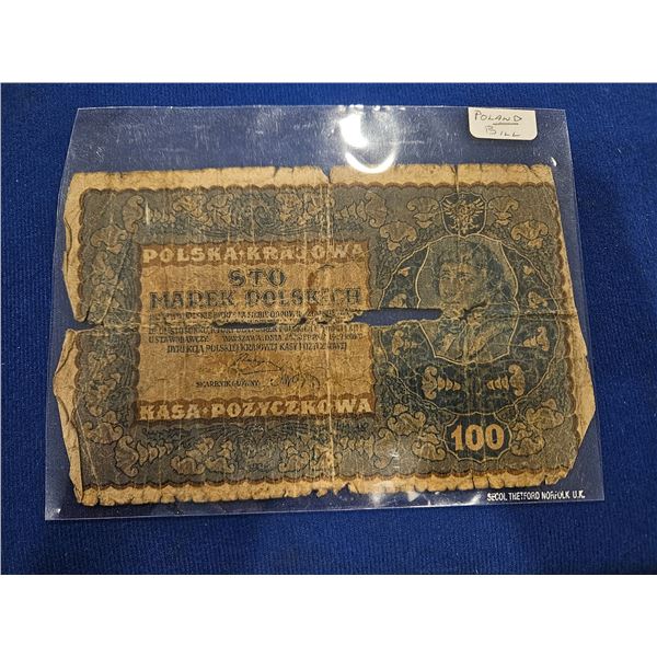 Poland paper money