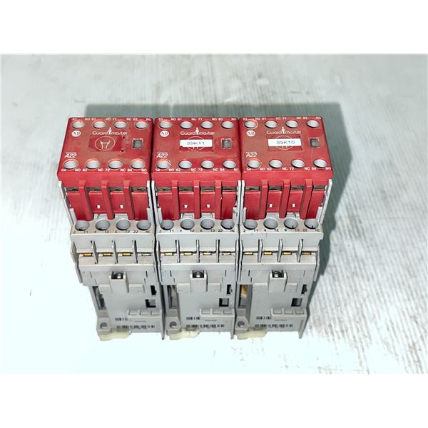 (3) Allen-Bradley #100-C09D*01 / #100S-F