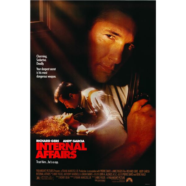 Internal Affairs 1989 original vintage movie poster