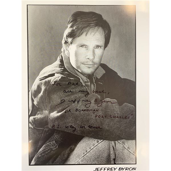 Jeffrey Byron signed photo