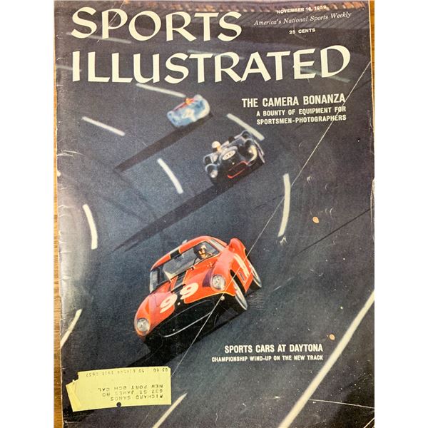 Sports Illustrated 1959 Sports Cars At Daytona issue